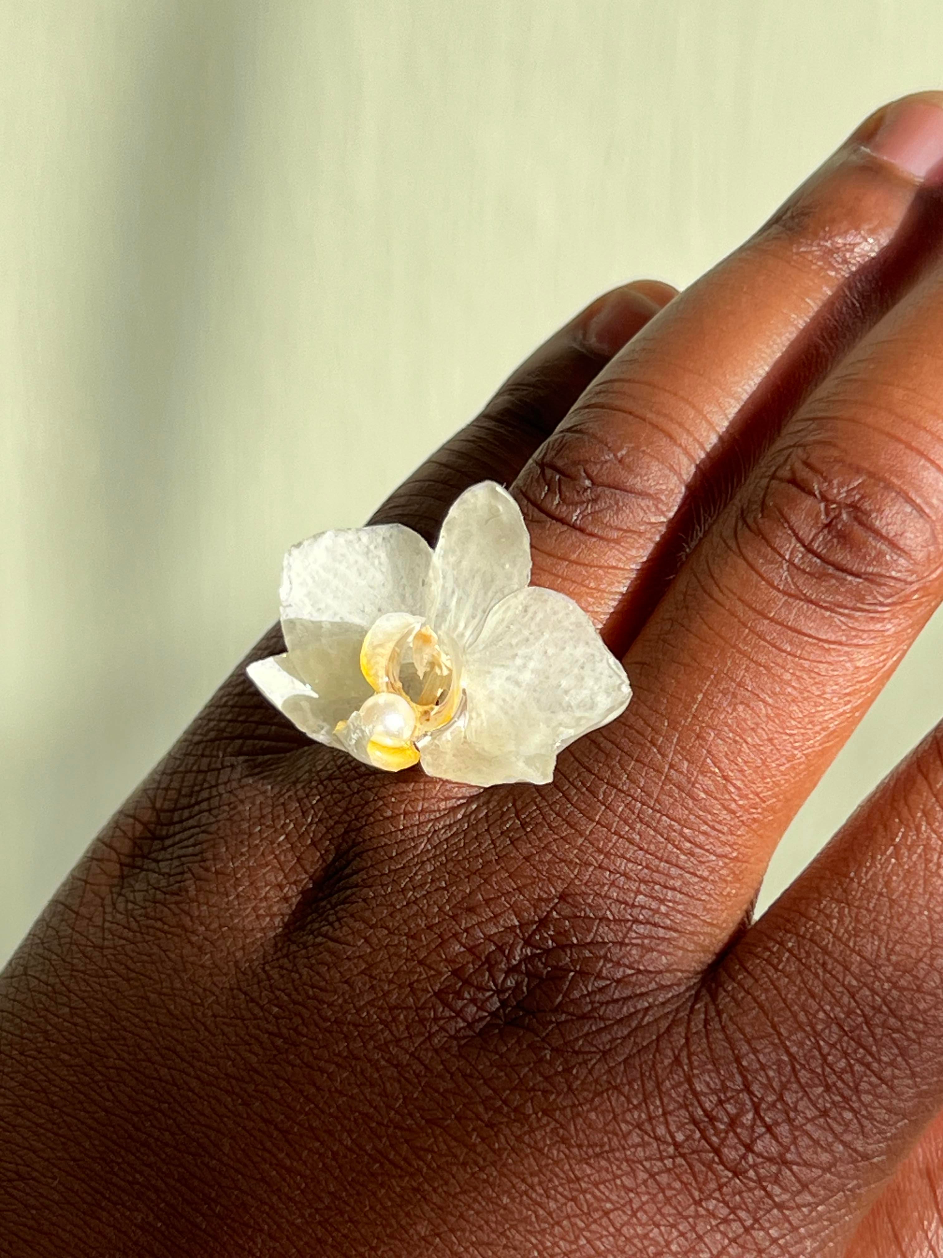 Mini Orchid Ring